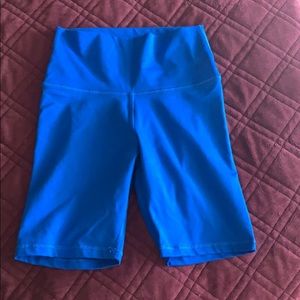 Blue Bike Shorts